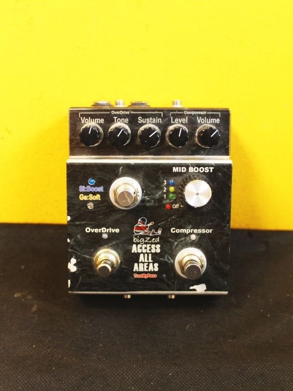 Big Zed Access All Areas Overdrive & Compressor Pedal